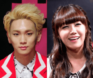 SHINeeのキーとチョン・ウンジ